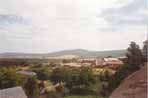 Vista de pueblo desde el campanario de la Iglesia. Andiñuela