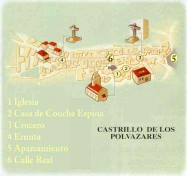 Plano de Castrillo de los Polvazares