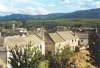 Vista de Chana desde la iglesia