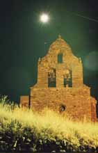 Iglesia de Combarros por la noche