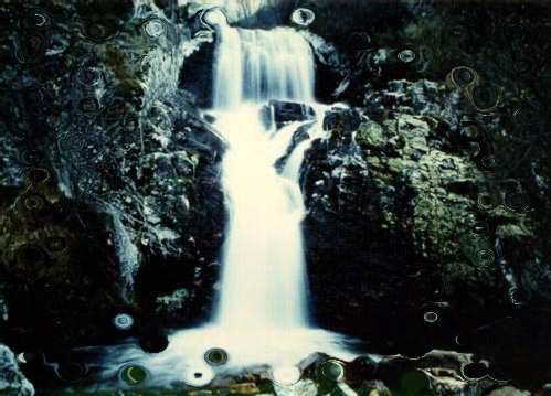 Cascada en el ro Llamas